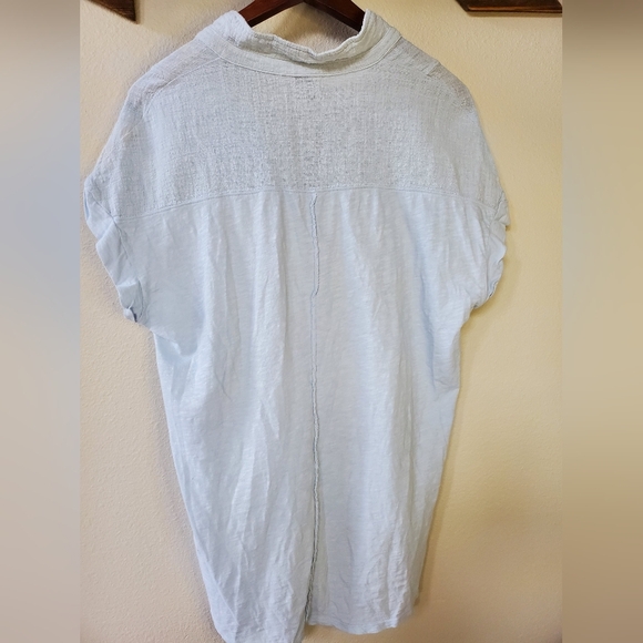 Lucky Brand Womens Tunic Cap Sleeve Top Size L - Picture 5 of 5